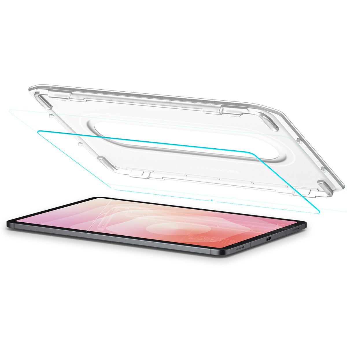 Glas + Applikator für Galaxy Tab S11, Spigen Glas.tR EZ Fit Pro 1-Pack