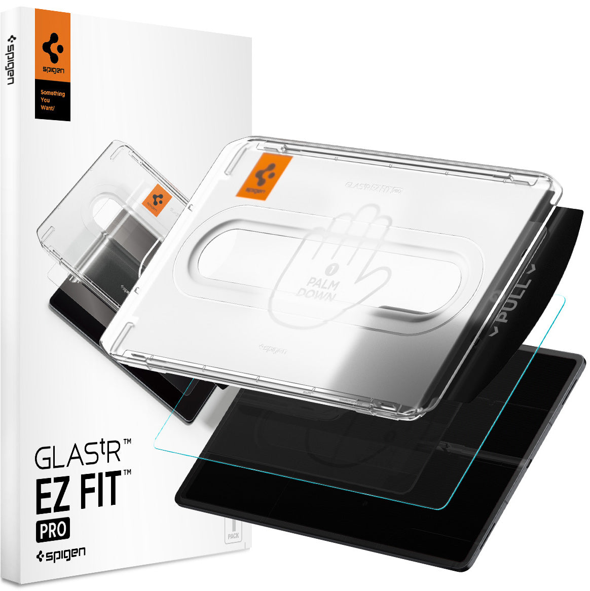 Glas + Applikator für Galaxy Tab S11 Ultra, Spigen Glas.tR EZ Fit Pro 1-Pack