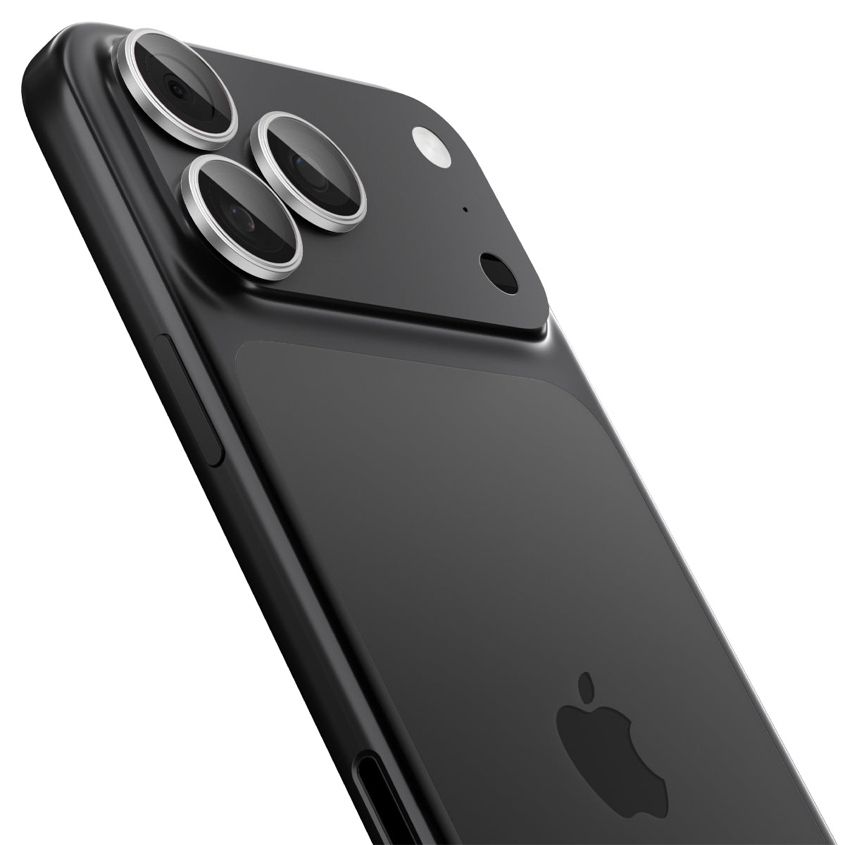 Glas für die Kamera für iPhone 17 Pro Max - 14 Pro, Spigen Glas.tR Ez Fit Optik Pro 2-Pack, Schwarz-Silbern