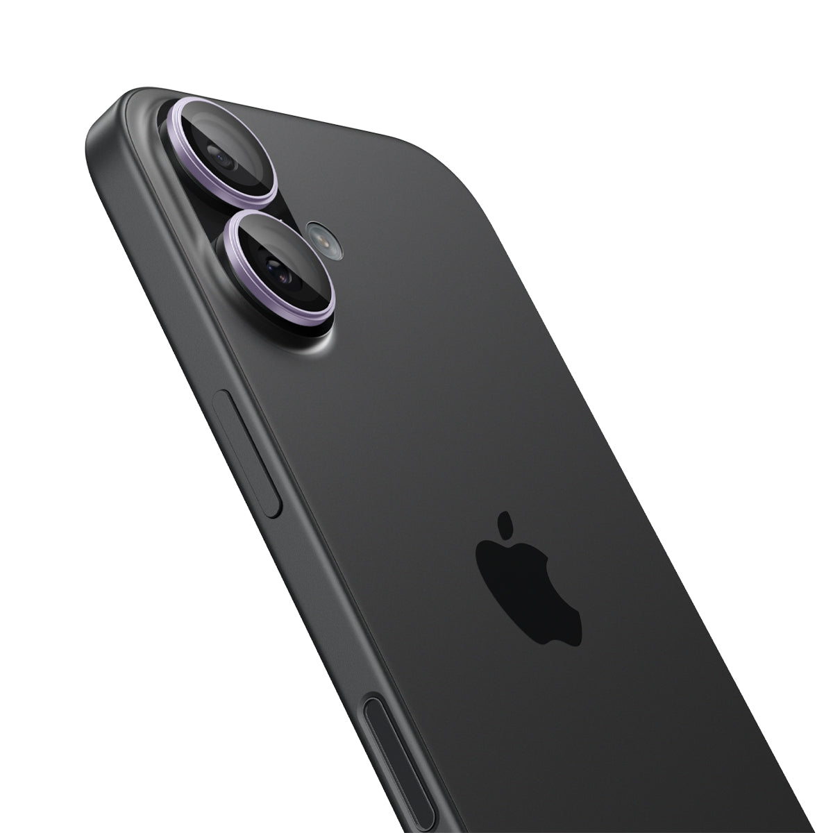 Glas für die Kamera Spigen Glas.tR EZ Fit Optik Pro 2-Pack für iPhone 17 / 16 Plus / 16, Schwarz-Violett