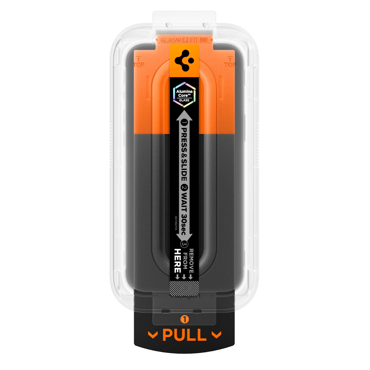 Glas + Applikator für iPhone 18 Pro / 17 Pro / 17 / 16 Pro, Spigen Glas.tR EZ Fit Pro 1-Pack (AC)