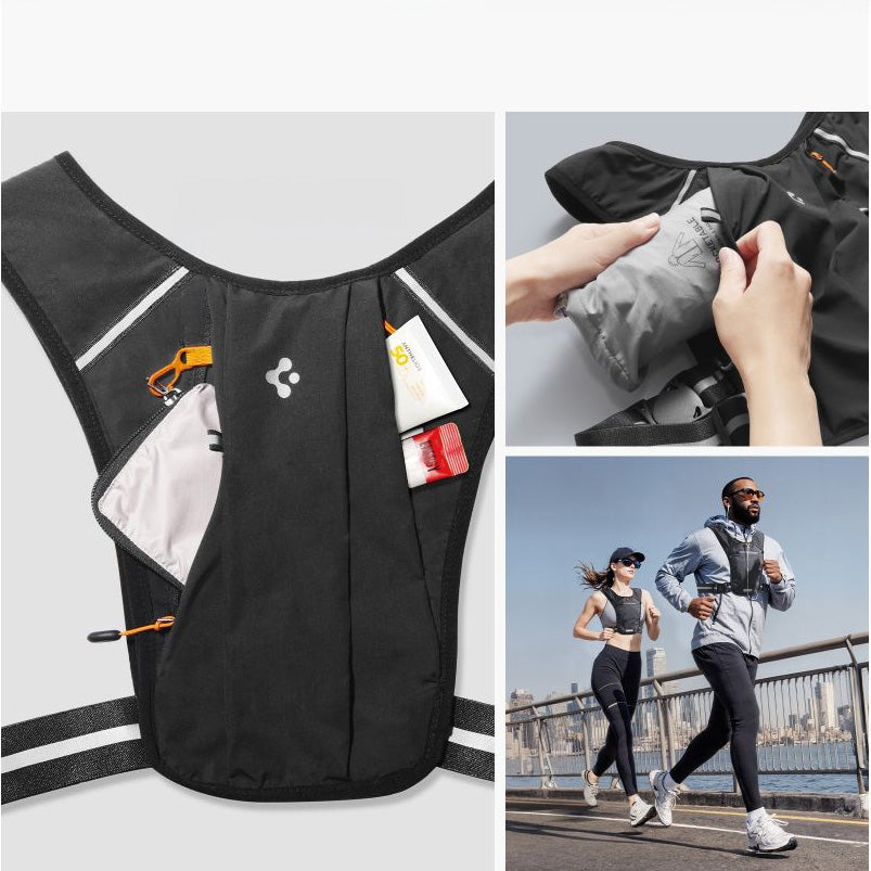 Laufweste, Spigen A720 Dynamic Shield Running Vest L-XL, Schwarz