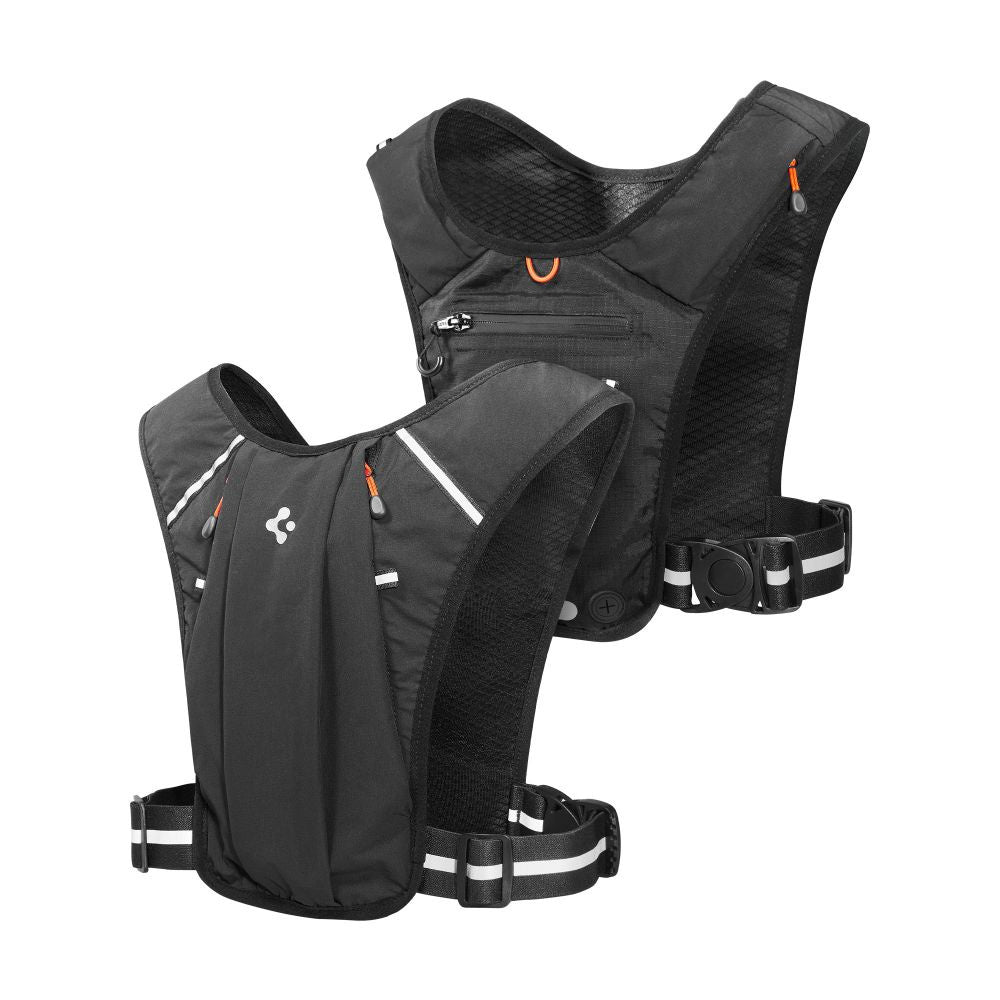 Laufweste, Spigen A720 Dynamic Shield Running Vest L-XL, Schwarz