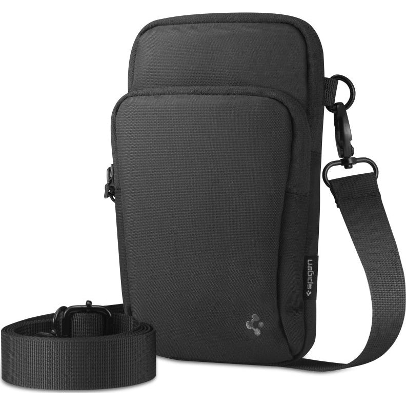 Handytasche, Umhängetasche, Spigen Universal Cross Bag Klasden, Schwarz