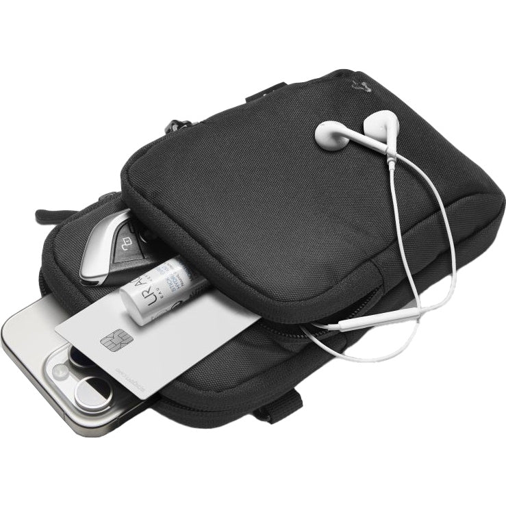 Handytasche, Umhängetasche, Spigen Universal Cross Bag Klasden, Schwarz