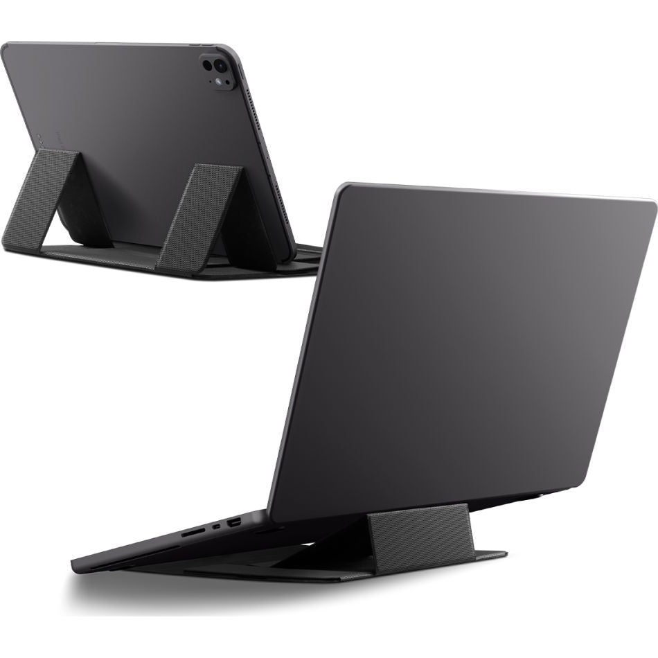 Universalständer für Laptop, Tablet, Spigen Slimfold LD201-S8, Schwarz