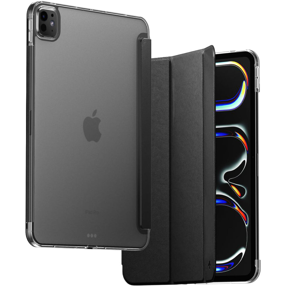Schutzhülle für iPad Pro 11" 2025 / 2024, Spigen Liquid Air Folio, Schwarz