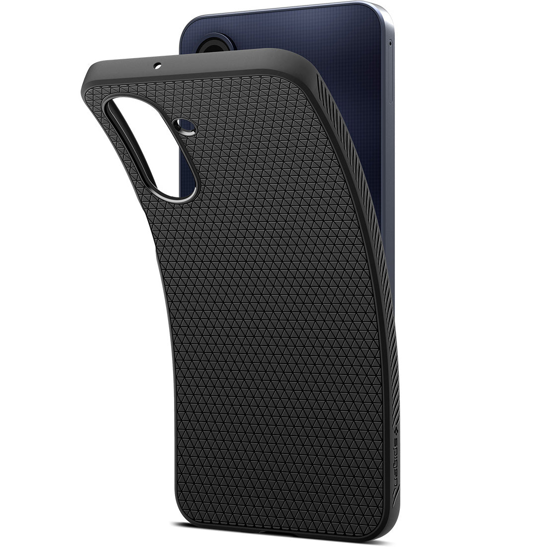 Handyhülle für Galaxy A26 5G, Spigen Liquid Air, Schwarz