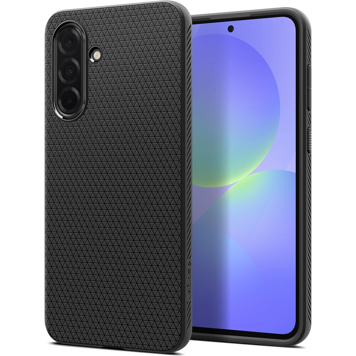 Handyhülle für Galaxy A36 5G, Spigen Liquid Air, Schwarz