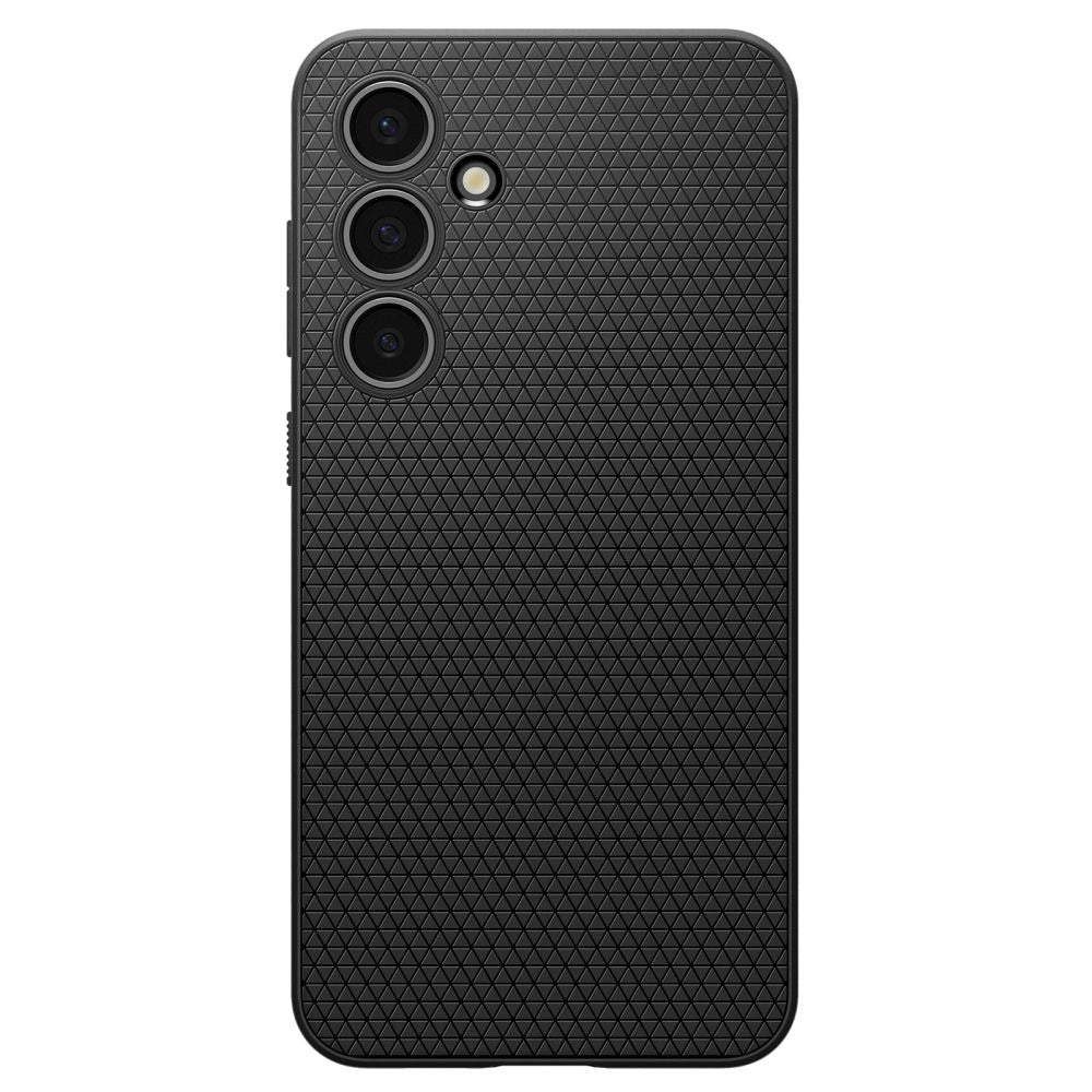 Handyhülle für Galaxy S24 FE, Spigen Liquid Air, Schwarz