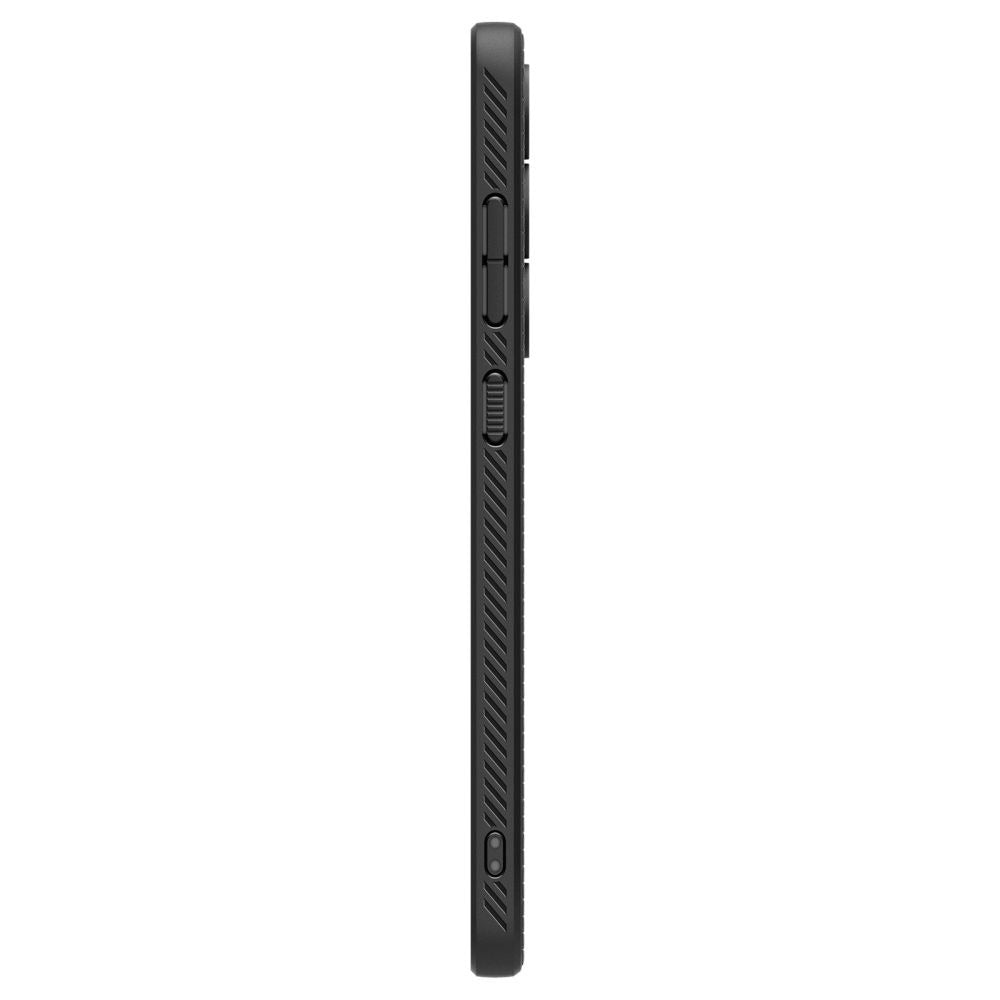 Handyhülle für Galaxy S24 FE, Spigen Liquid Air, Schwarz