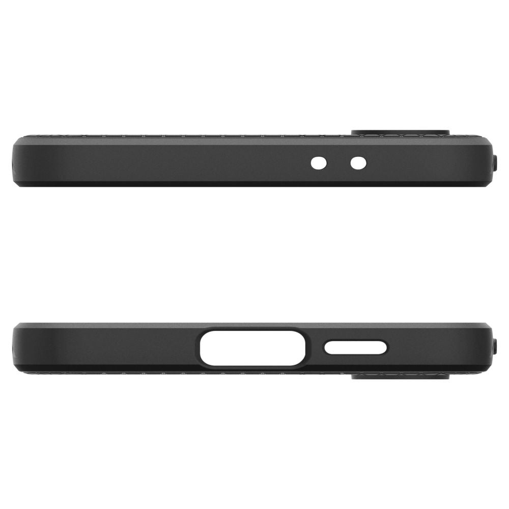 Handyhülle für Galaxy S24 FE, Spigen Liquid Air, Schwarz