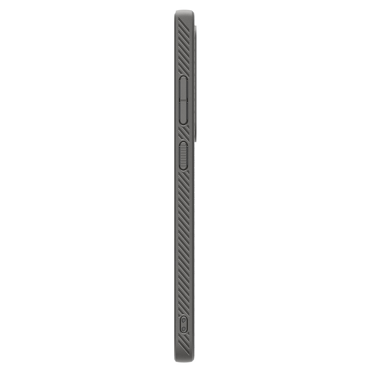Handyhülle für Galaxy S25 Ultra, Spigen Liquid Air, Grau