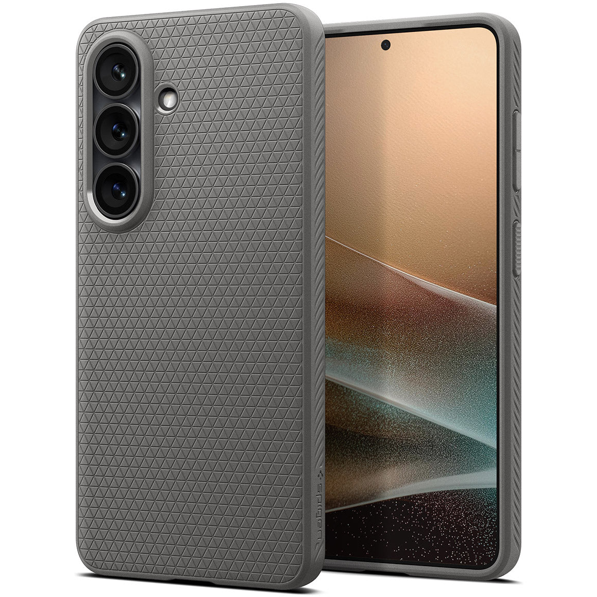 Handyhülle für Galaxy S26 Plus, Spigen Liquid Air, Grau