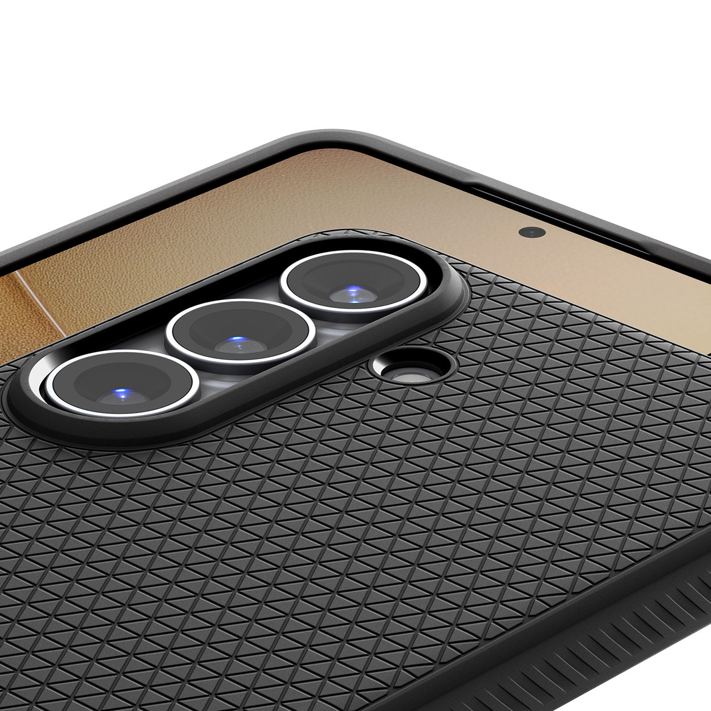 Handyhülle für Galaxy S26 Plus, Spigen Liquid Air, Schwarz