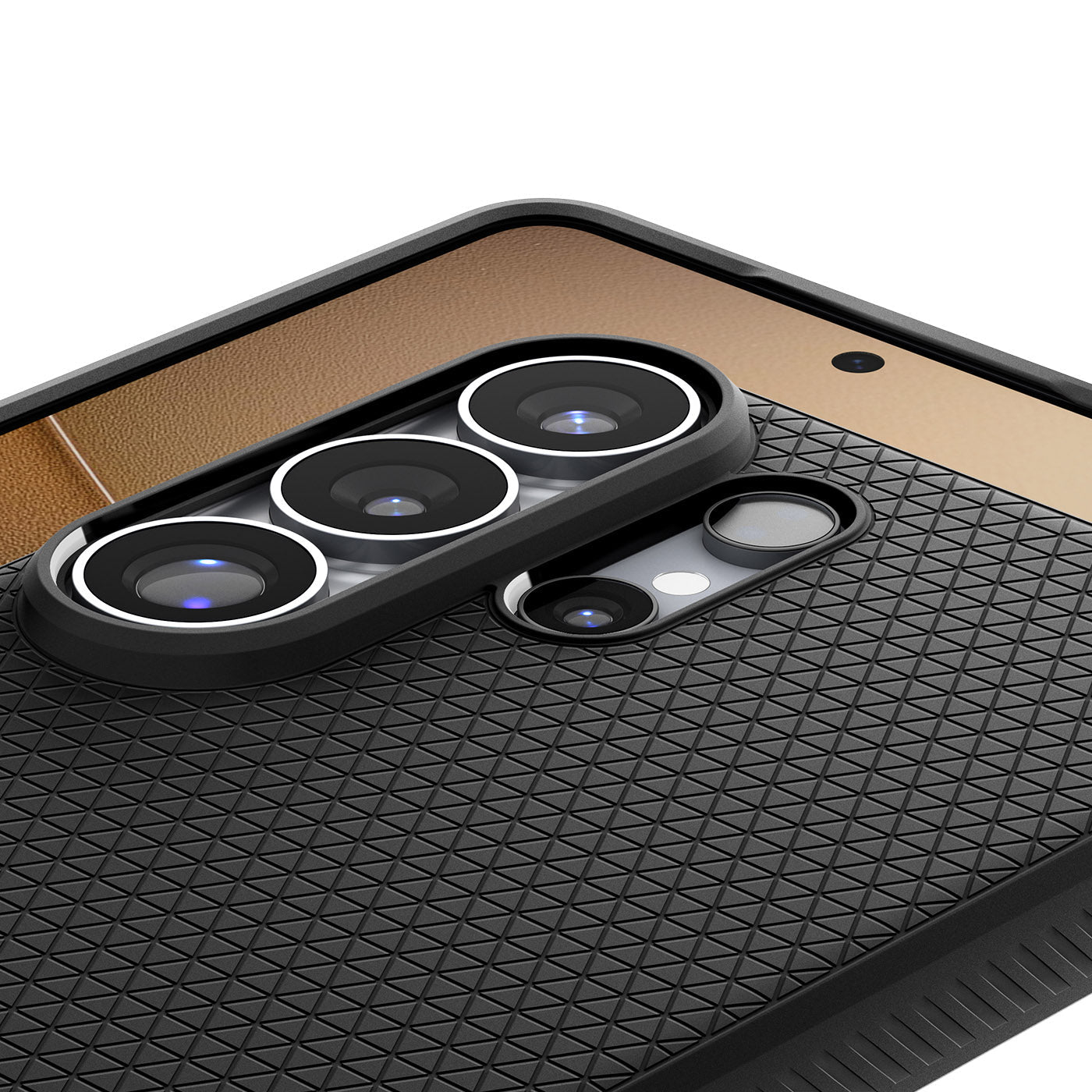 Handyhülle für Galaxy S26 Ultra, Spigen Liquid Air, Schwarz