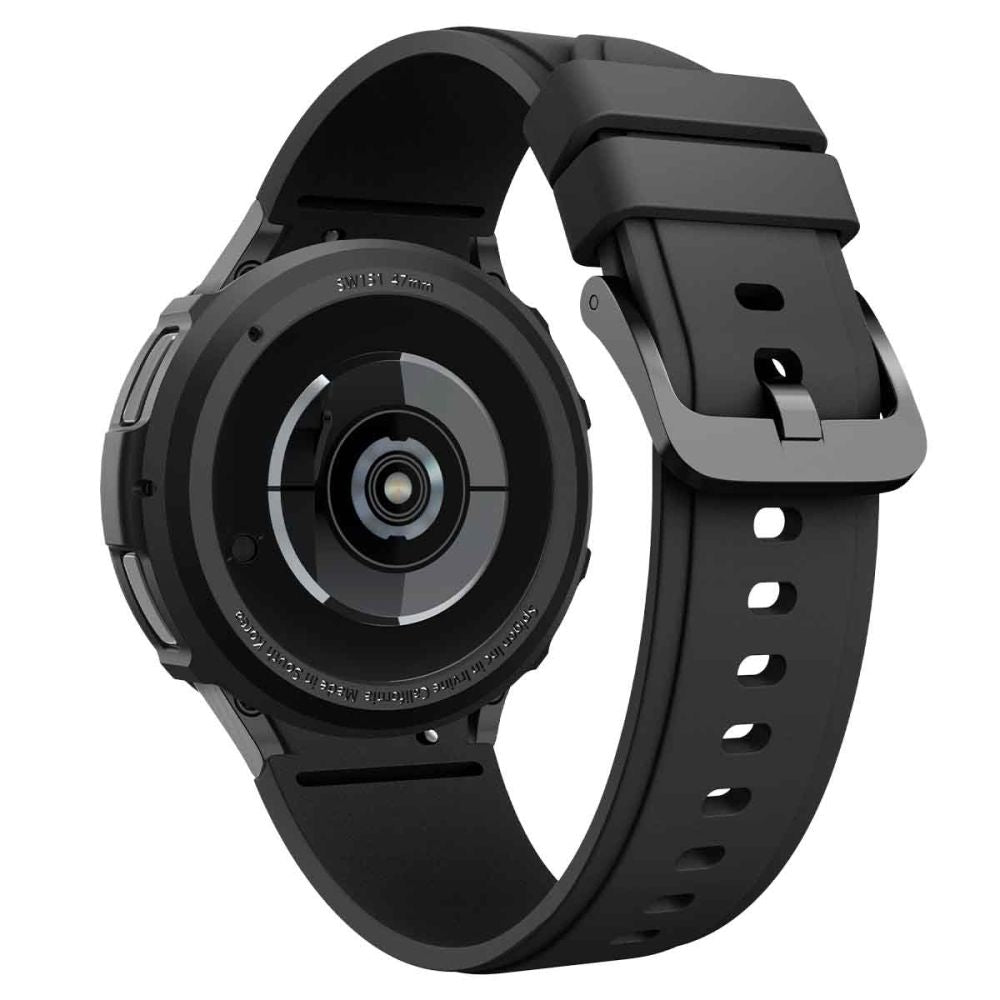 Schutzhülle Spigen Liquid Air für Galaxy Watch 6 Classic 47mm, Schwarz