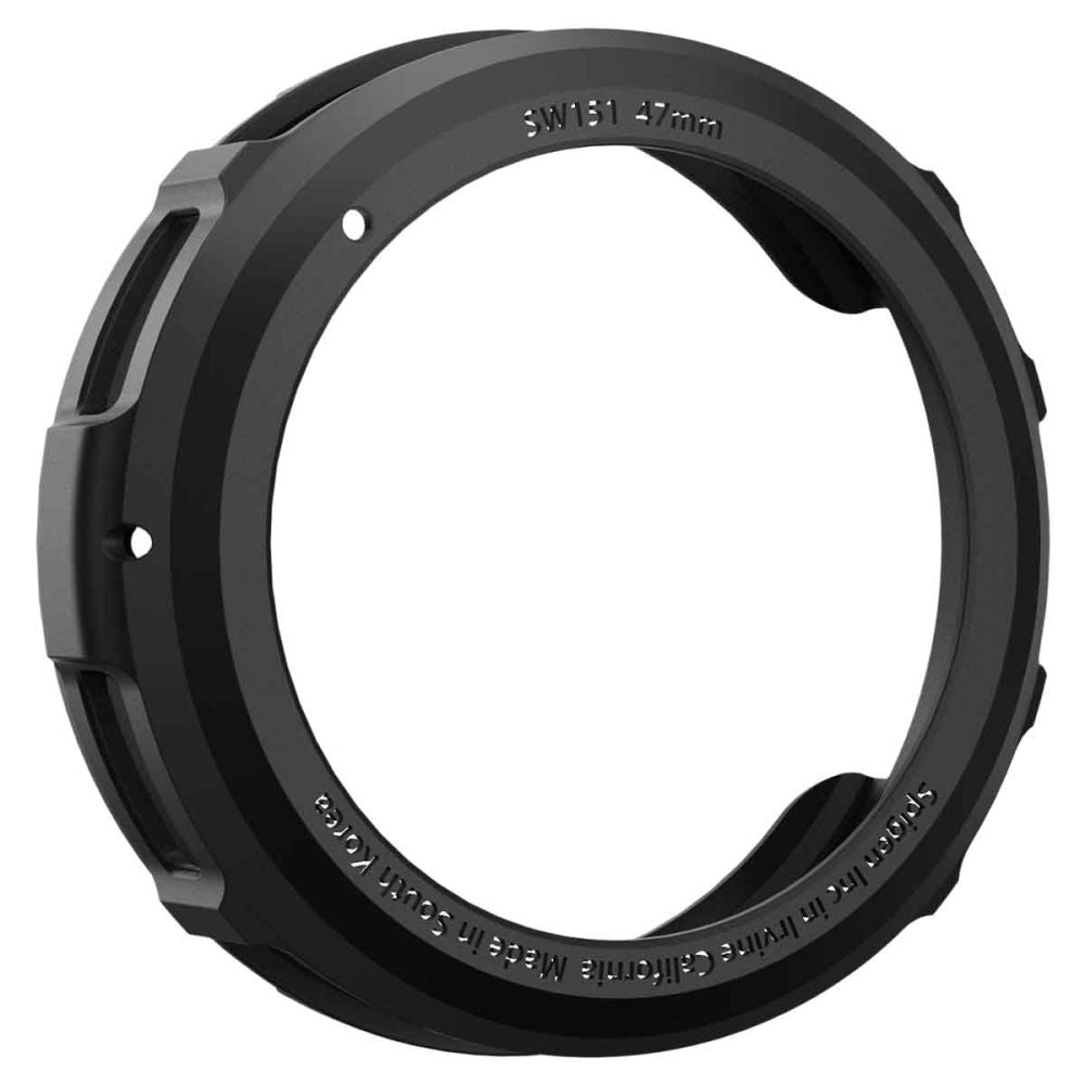 Schutzhülle Spigen Liquid Air für Galaxy Watch 6 Classic 47mm, Schwarz
