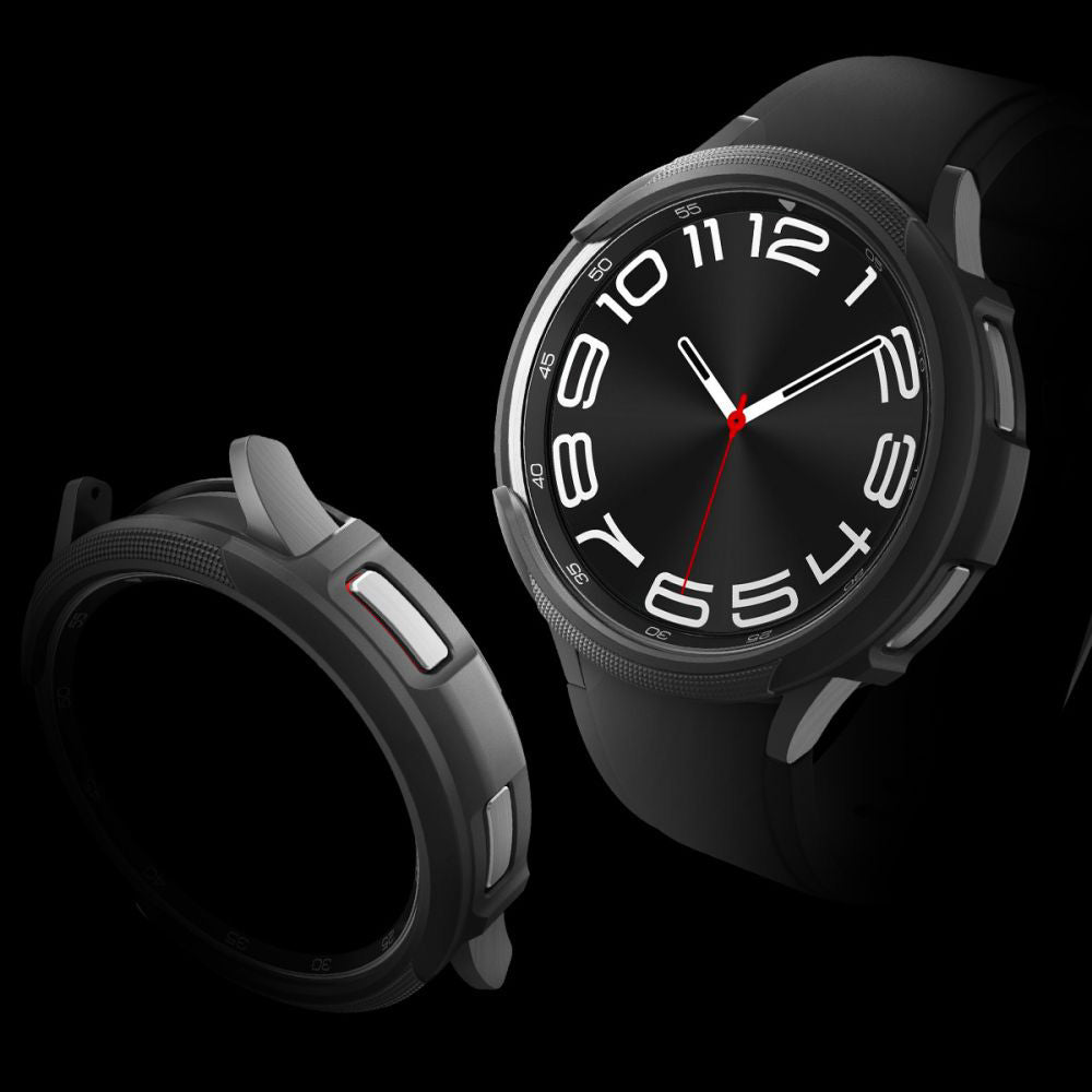Schutzhülle Spigen Liquid Air für Galaxy Watch 6 Classic 47mm, Schwarz