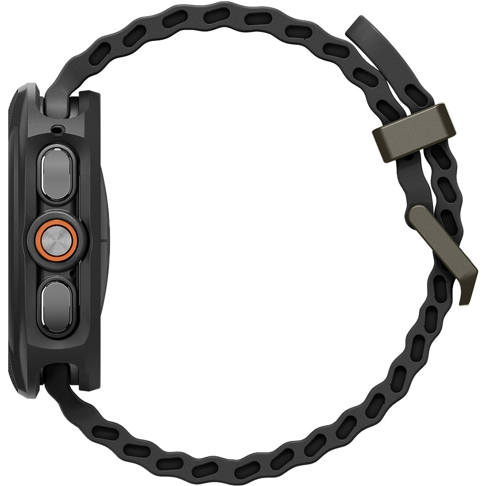 Hülle für Galaxy Watch Ultra 2 (47 mm), Spigen Liquid Air, Schwarz