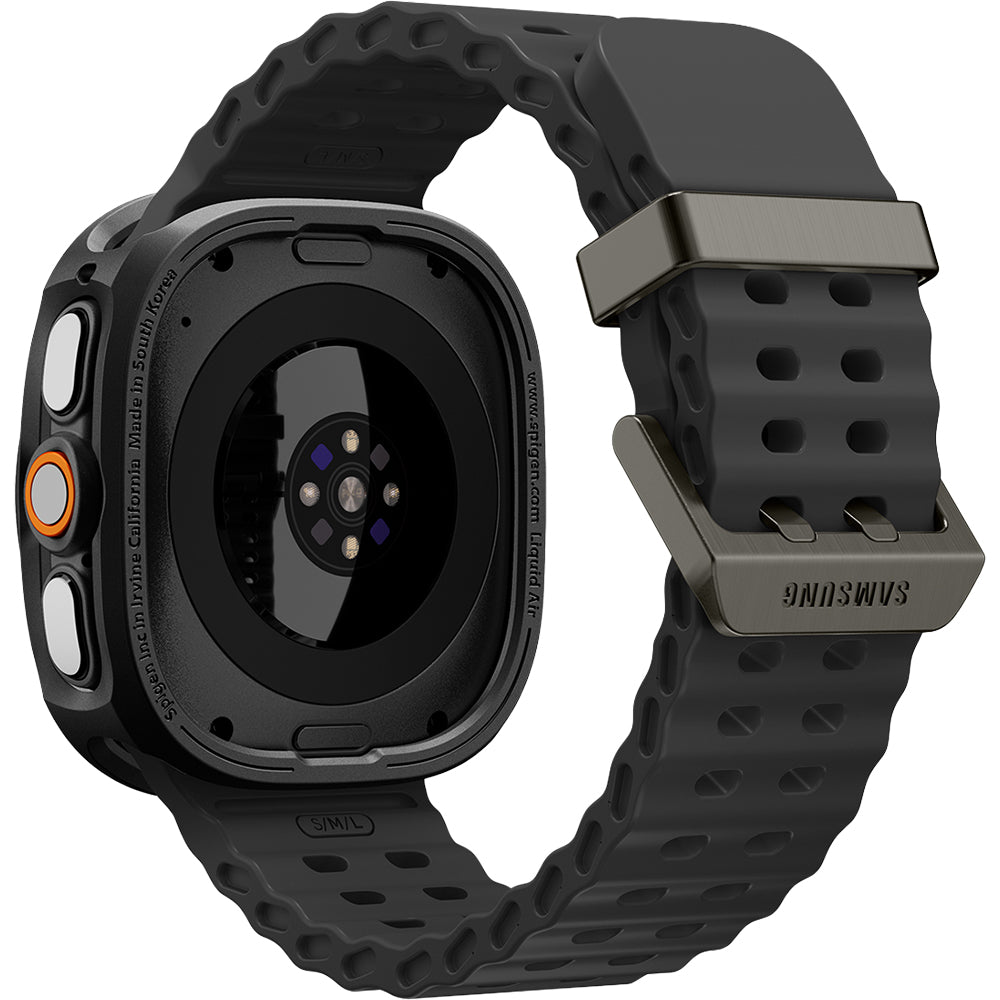 Hülle für Galaxy Watch Ultra 2 (47 mm), Spigen Liquid Air, Schwarz