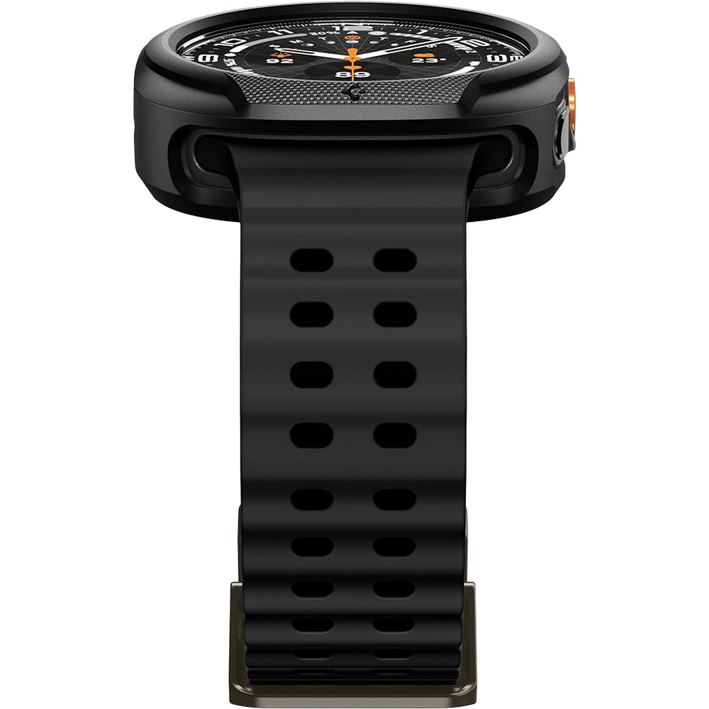 Hülle für Galaxy Watch Ultra 2 (47 mm), Spigen Liquid Air, Schwarz