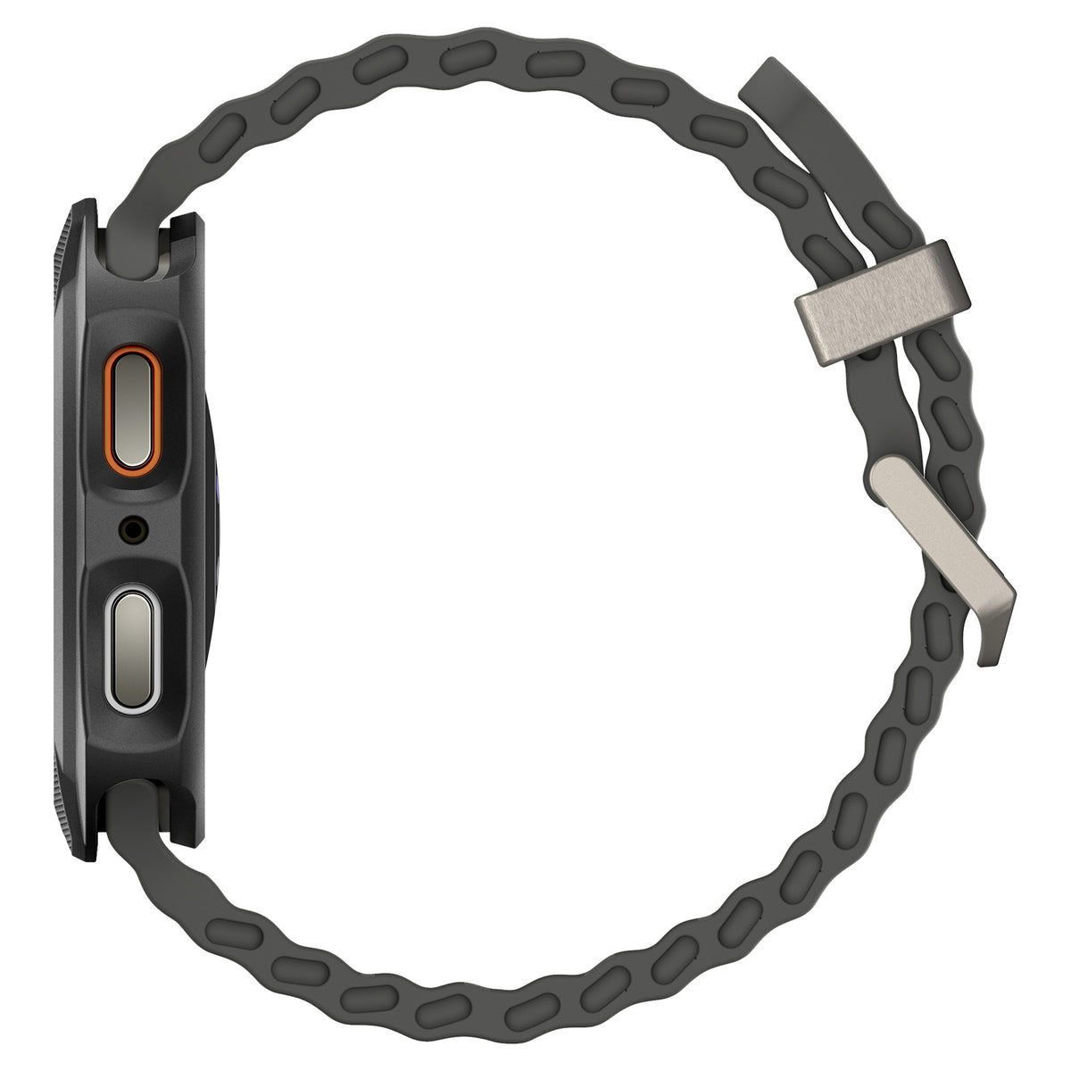 Hülle für Galaxy Watch 8 40 mm, Spigen Liquid Air, Schwarz