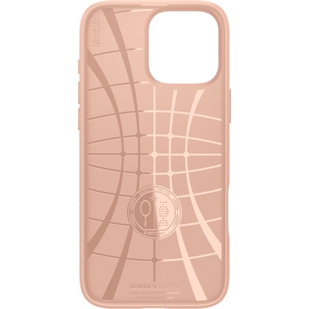 Handyhülle für iPhone 16 Pro, Spigen Liquid Air, Rosa