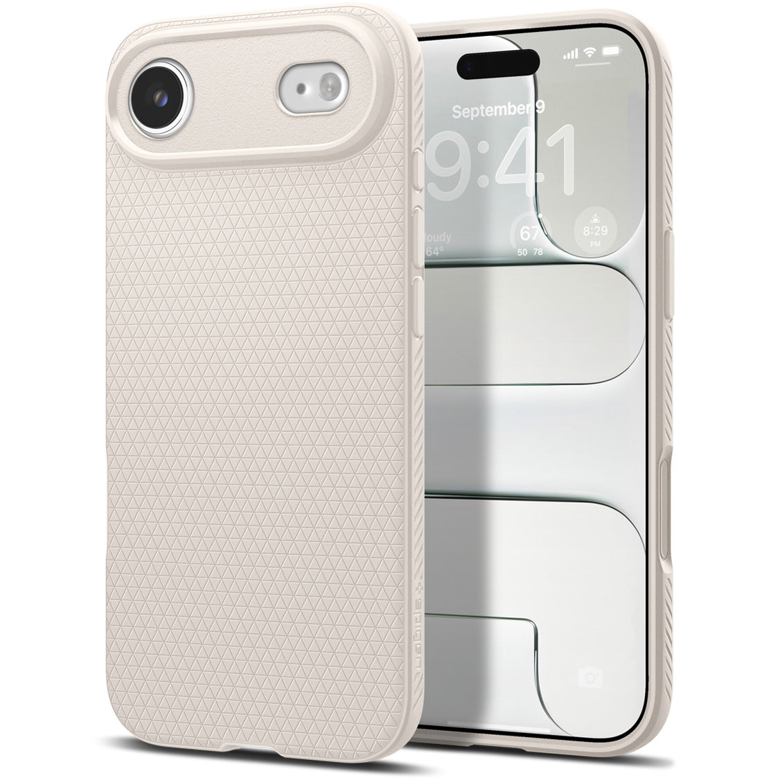 Handyhülle für iPhone Air, Spigen Liquid Air, Beige