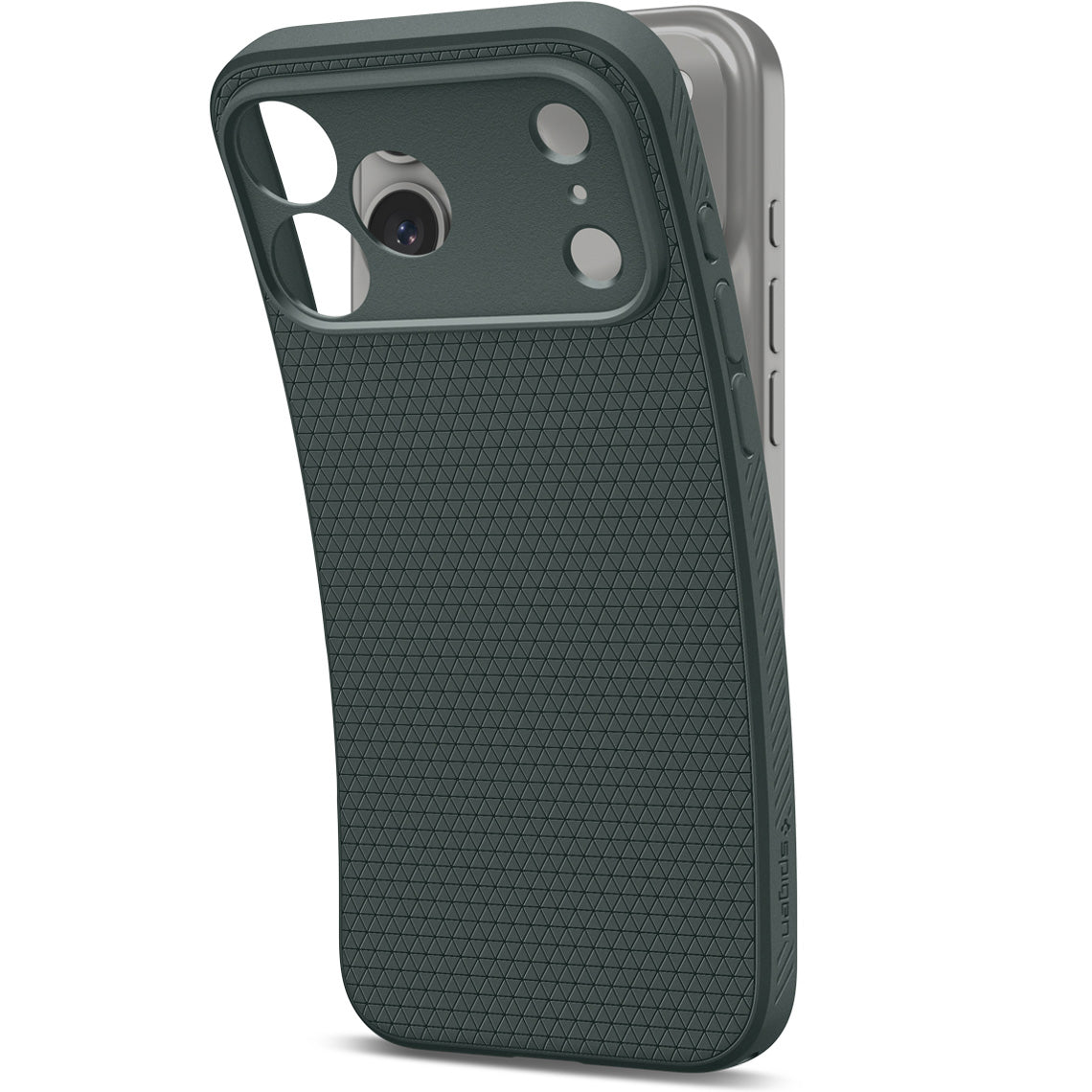 Handyhülle für iPhone 18 Pro, Spigen Liquid Air, Grün (8/14)