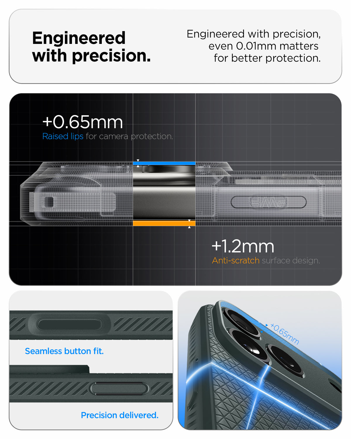 Handyhülle für iPhone 18 Pro Max, Spigen Liquid Air, Grün (2/14)