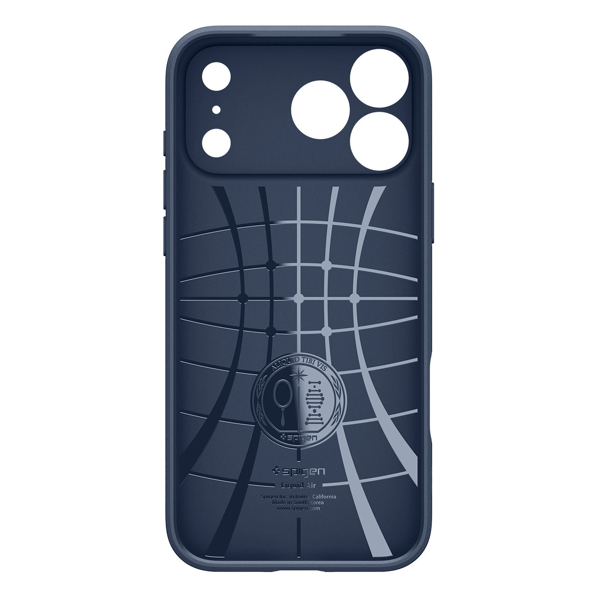 Handyhülle für iPhone 18 Pro Max, Spigen Liquid Air, Dunkelblau (10/14)