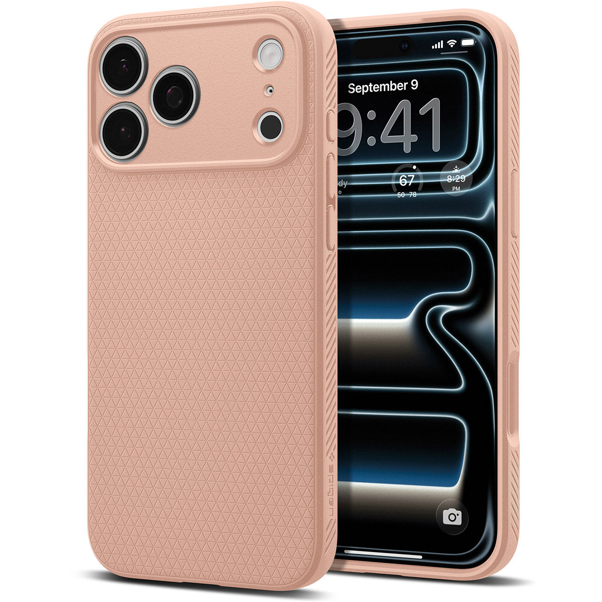 Handyhülle für iPhone 18 Pro Max, Spigen Liquid Air, Rosa (1/14)