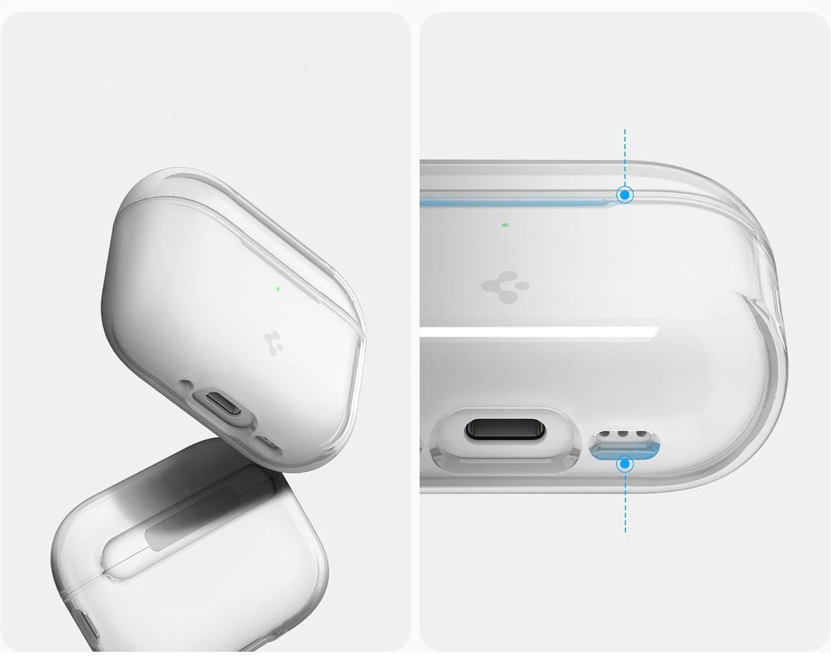 Schutzhülle für Apple AirPods Pro 3, Spigen Liquid Crystal, Transparent