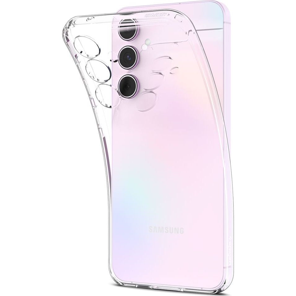 Schutzhülle für Galaxy A55 5G, Spigen Liquid Crystal, Transparent
