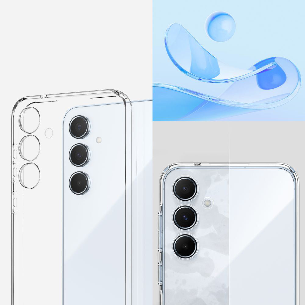 Schutzhülle für Galaxy A55 5G, Spigen Liquid Crystal, Transparent