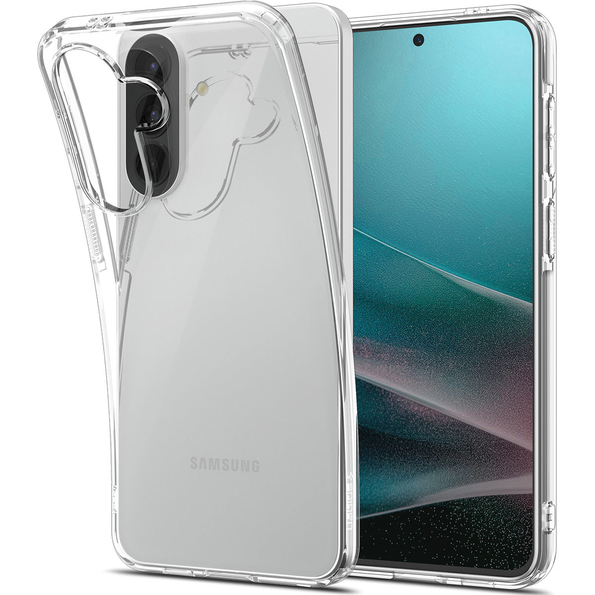 Handyhülle für Galaxy A57 5G, Spigen Liquid Crystal, Transparent