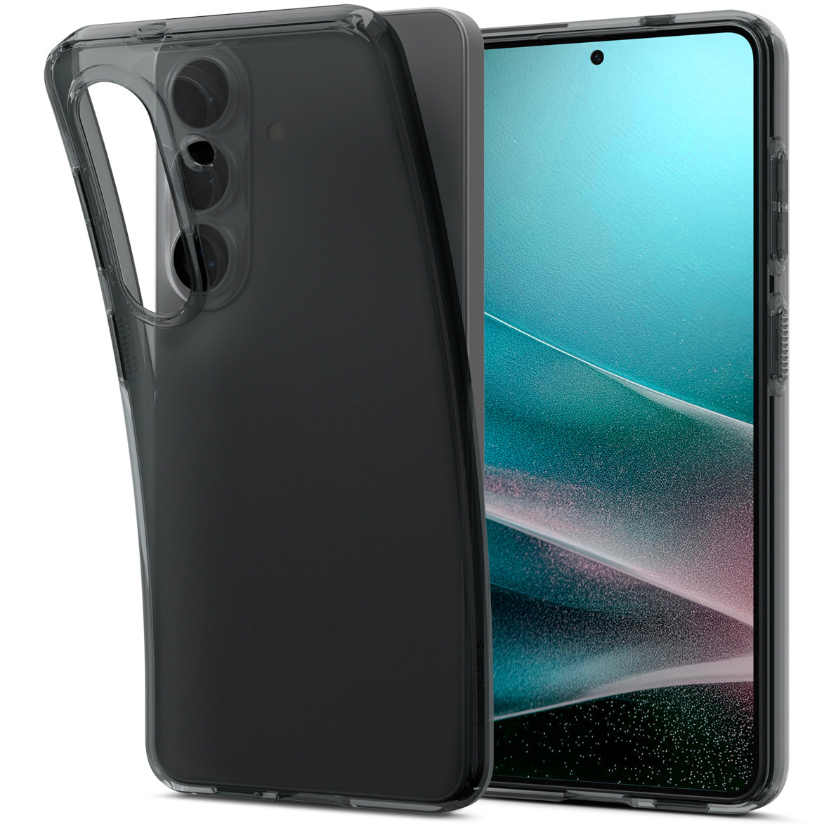 Handyhülle für Galaxy S26, Spigen Liquid Crystal, Rauchfarben