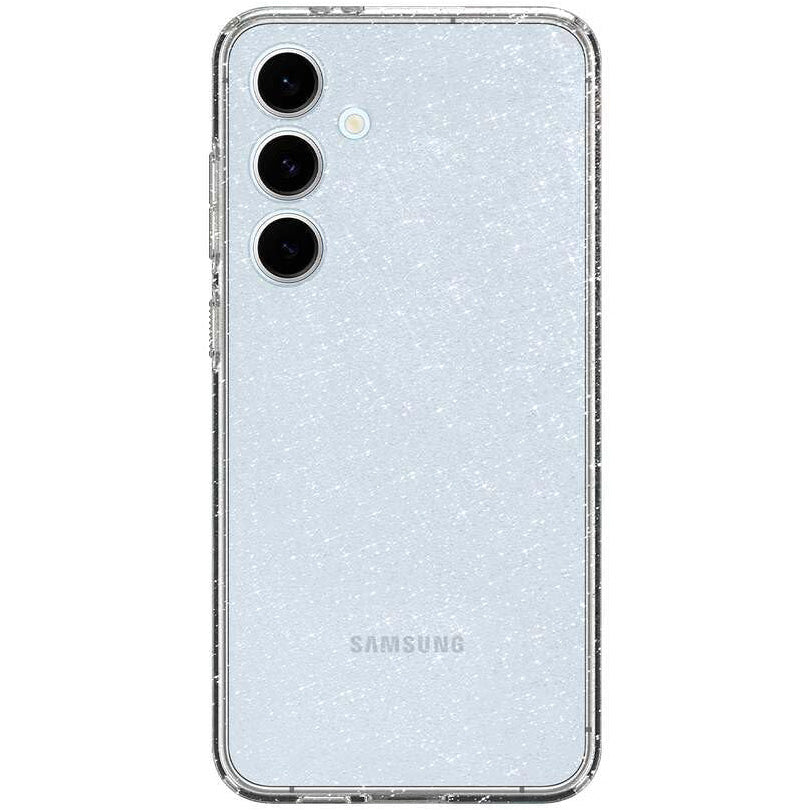 Handyhülle für Galaxy S24 FE, Spigen Liquid Crystal Glitter, Transparent mit Glitzer