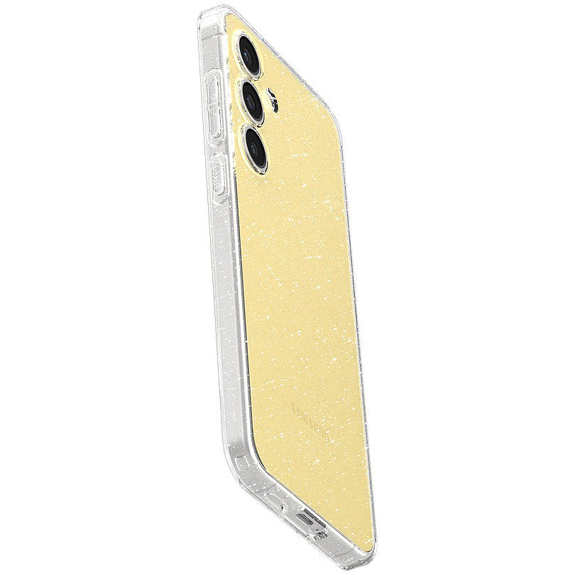 Handyhülle für Galaxy S24 FE, Spigen Liquid Crystal Glitter, Transparent mit Glitzer