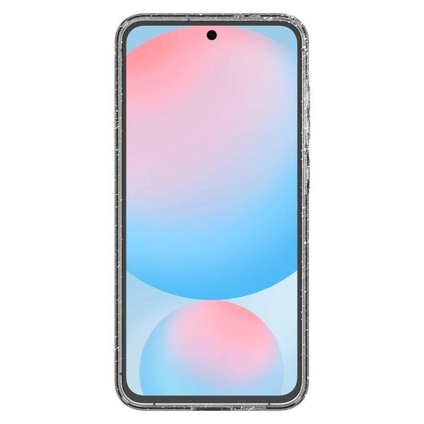 Handyhülle für Galaxy S24 FE, Spigen Liquid Crystal Glitter, Transparent mit Glitzer