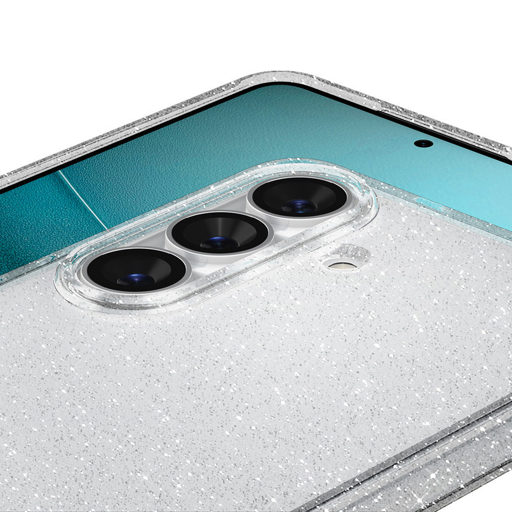 Handyhülle für Galaxy S26 Plus, Spigen Liquid Crystal Glitter, Transparent mit Glitzer