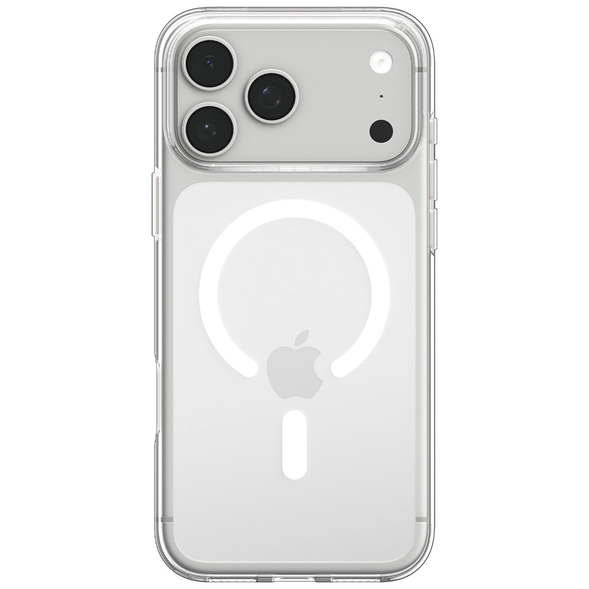 Handyhülle für iPhone 18 Pro, Spigen Liquid Crystal Mag mit MagSafe, Transparent-Weiß (11/16)