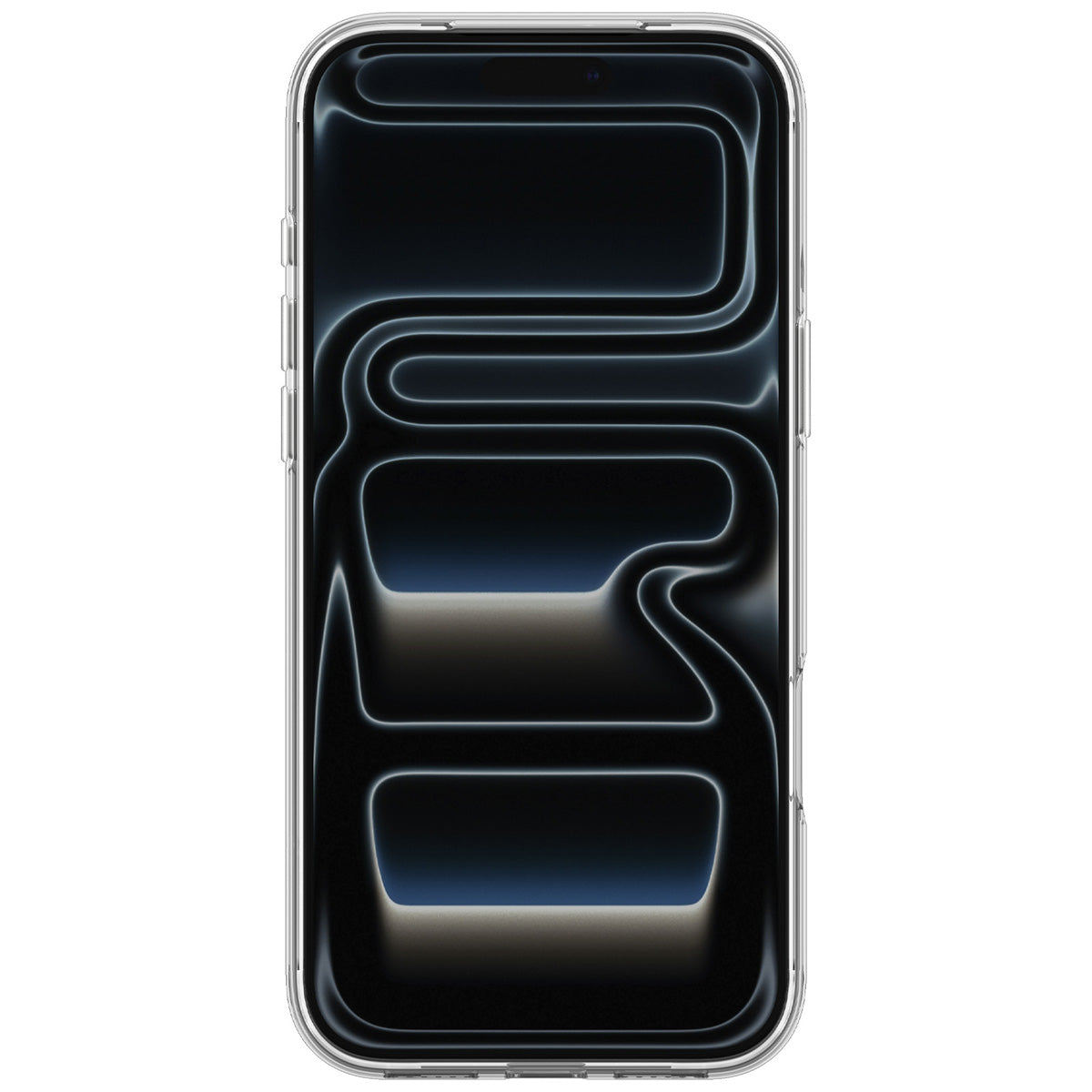 Handyhülle für iPhone 18 Pro, Spigen Liquid Crystal Mag mit MagSafe, Transparent-Weiß (12/16)