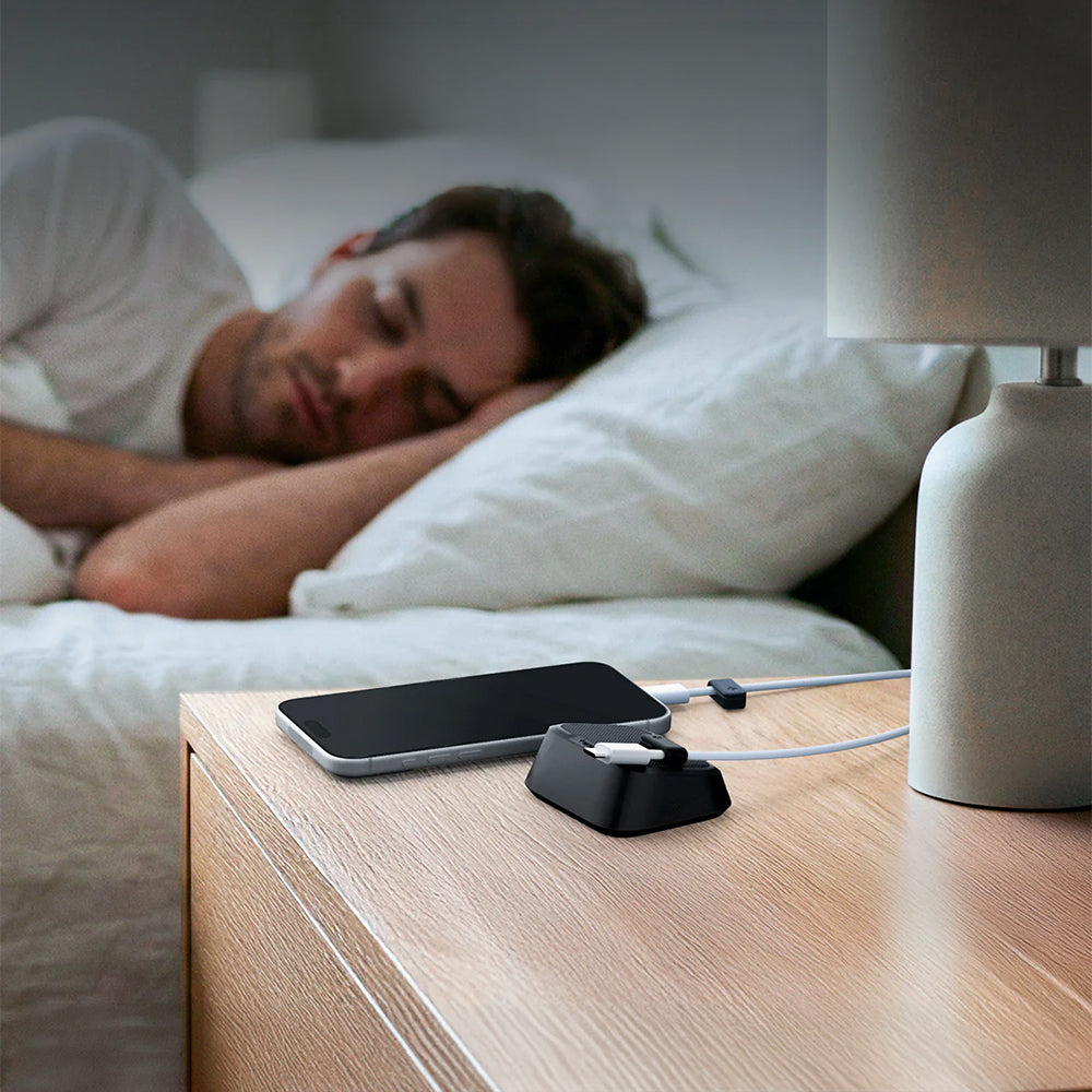 Magnetischer Kabelhalter, Spigen Magnetic Cable Holder LD103, Schwarz