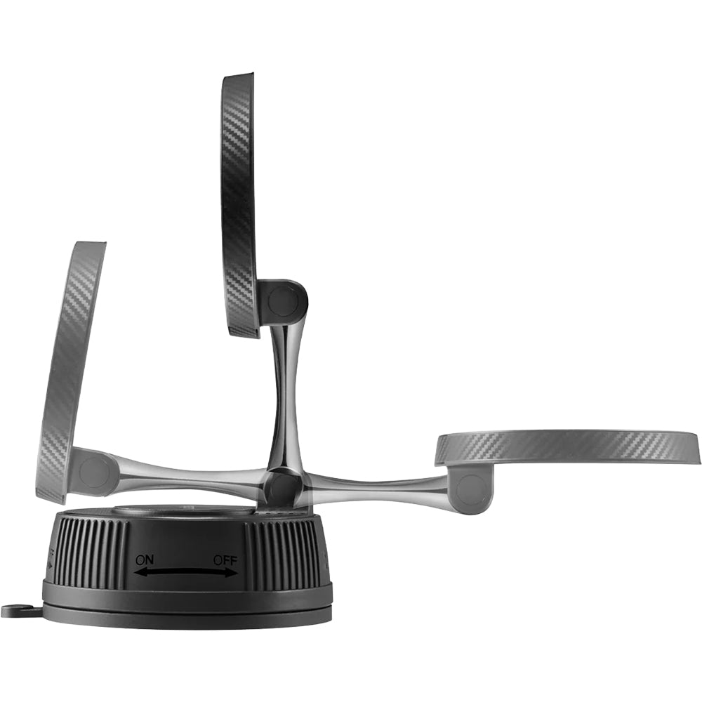 Magnetische Autohalterung für MagSafe, für Armaturenbrett / Windschutzscheibe, Spigen MFT36, Schwarz
