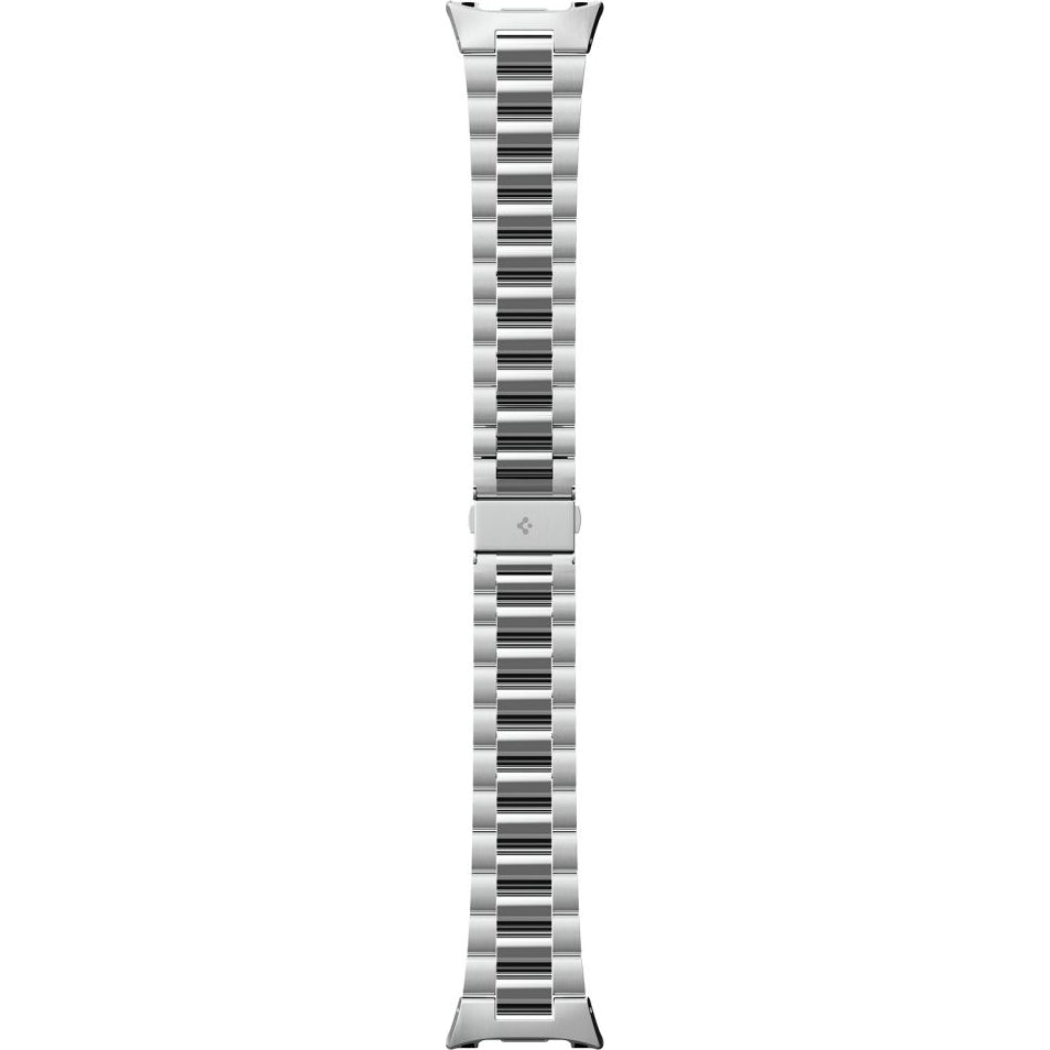 Armband für Galaxy Watch 9 40 mm / 44 mm / 8 40 mm / 44 mm / 8 Classic 46 mm, Spigen Modern Fit, Silbern
