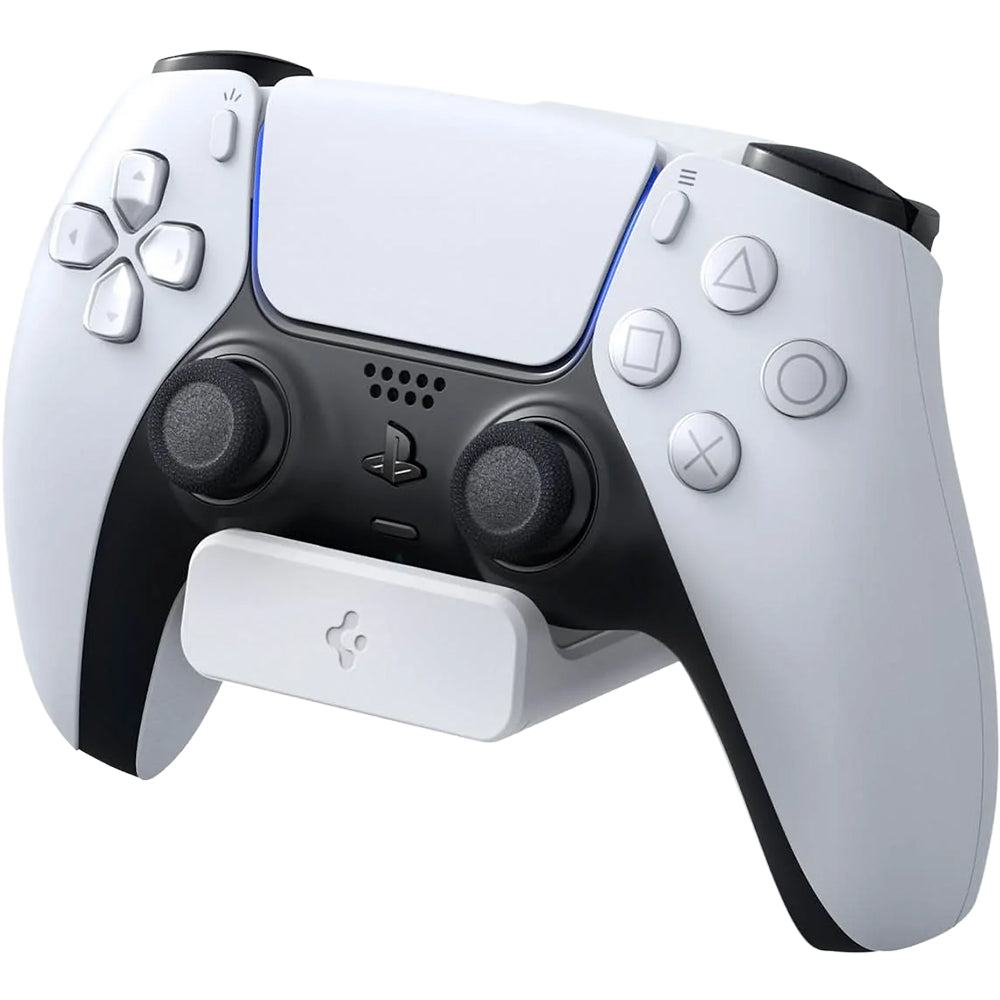 Wandhalterung für Controller Spigen Mount Wall Stand für PlayStation 5 / 4, Xbox One / Series X / S, Nintendo Switch Pro Controller, 2 Stück, Weiß