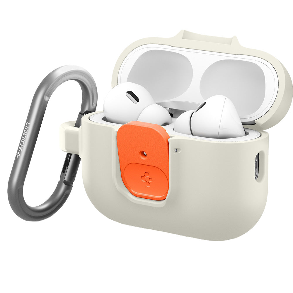 Hülle für Apple AirPods Pro 3, Spigen Nano Pop, Beige-Orange