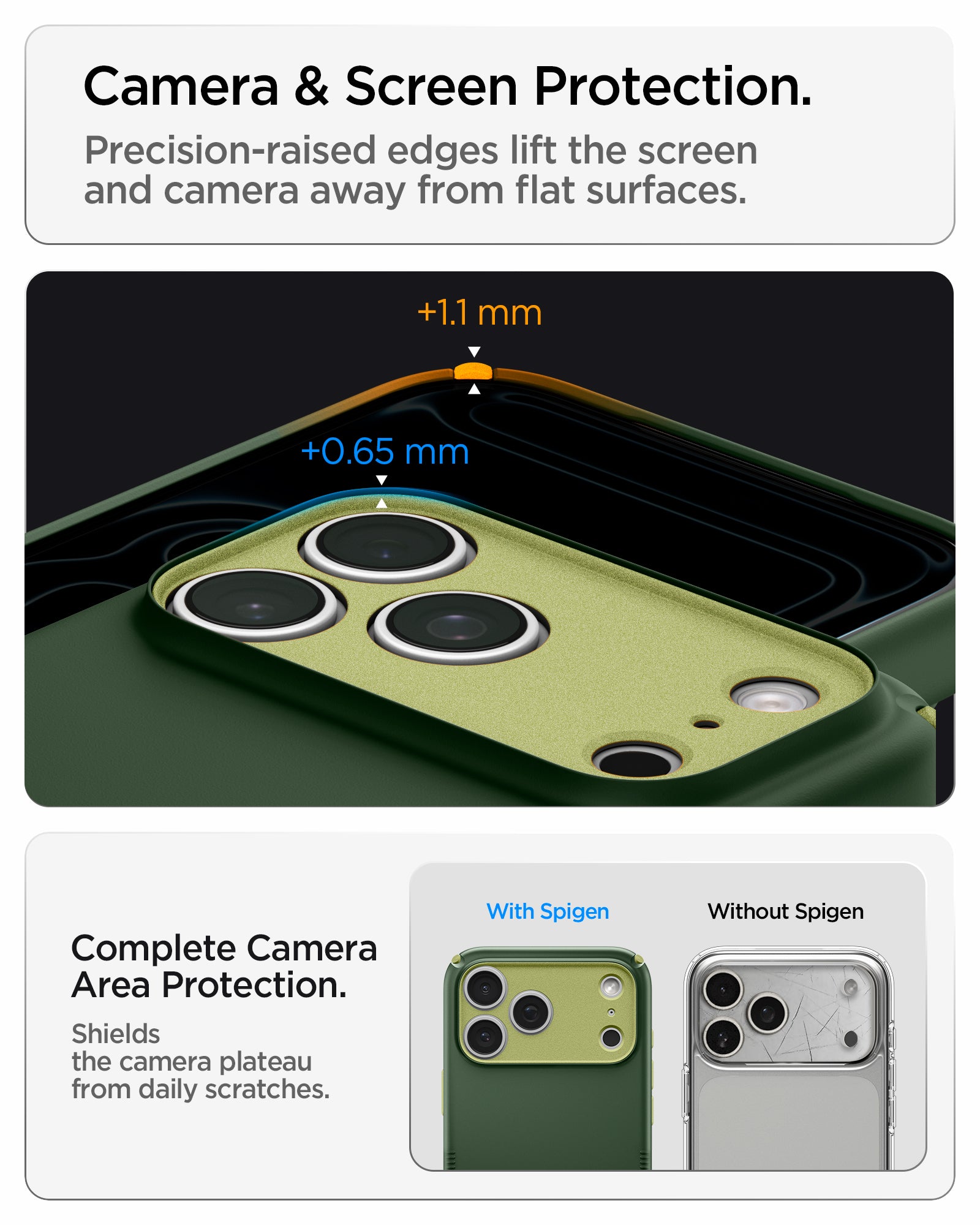 Handyhülle für iPhone 18 Pro, Spigen Nano Pop Hybrid Mag mit MagSafe, Grün (3/15)